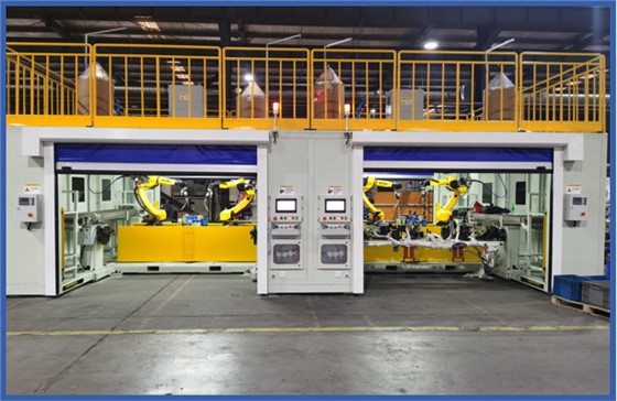 H型雙機兩軸焊接工作站