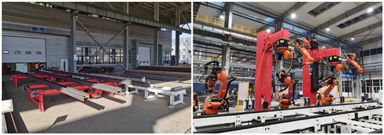 全自動檔聲屏立柱生產線