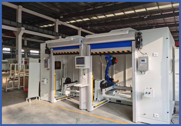 一字型單機兩軸焊接工作站