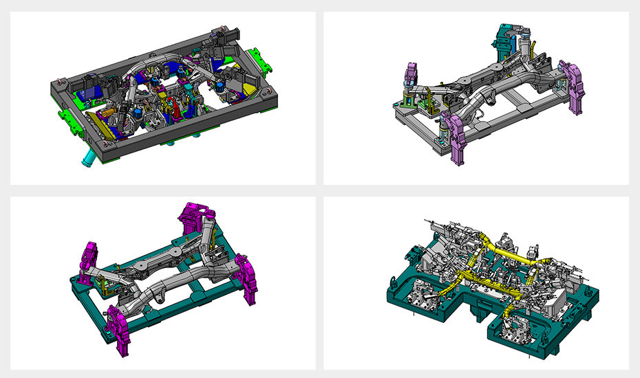 汽車副車架焊接夾具