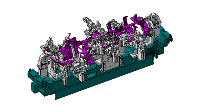 汽車儀表盤焊接夾具