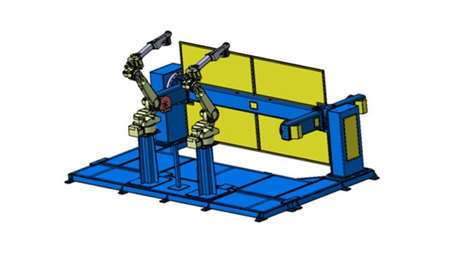 機器人垂直三軸焊接變位機
