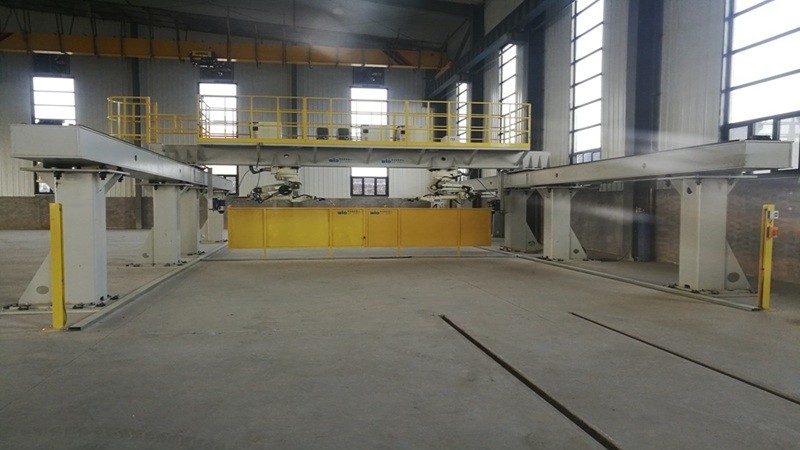 機器人吊裝龍門軌道焊接